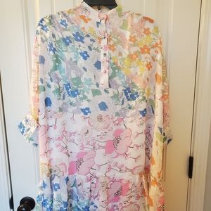 Shein Pastel Floral Dress